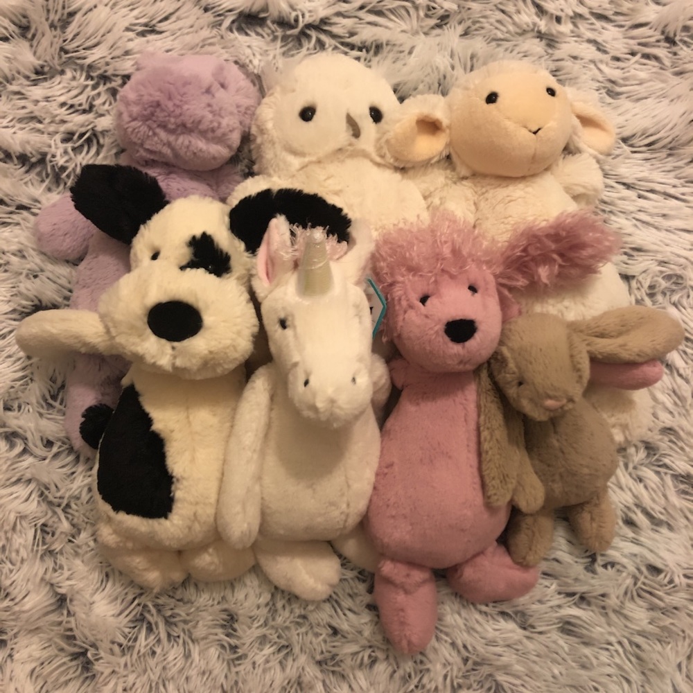 Jellycat Bashful Stuffed Animals Soft